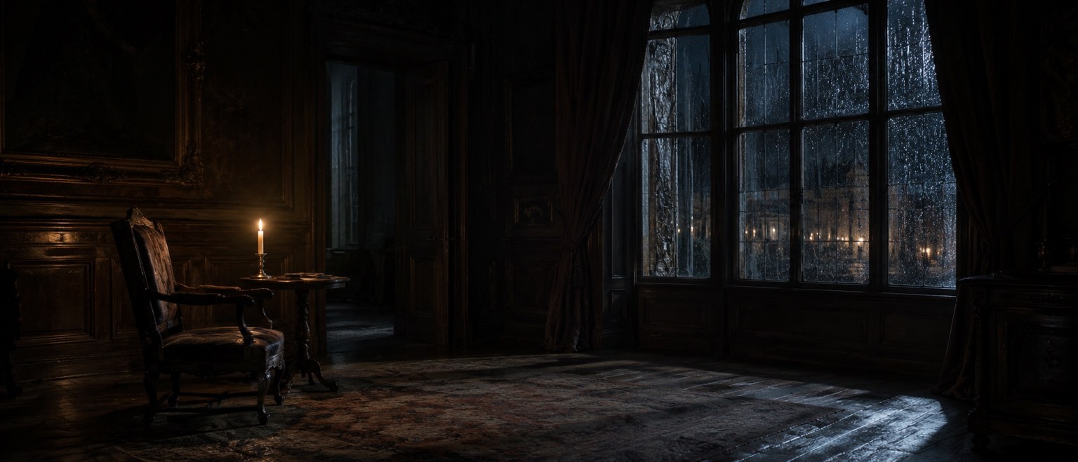 The question enters the room.